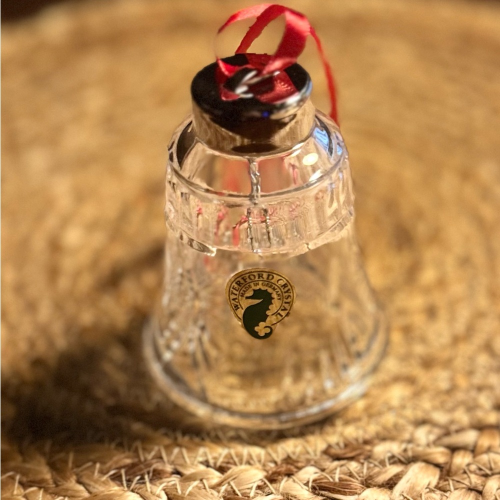 NWT 2000 Waterford Crystal Millenium Collection Bell Ornament 106958
